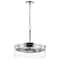 Nuvo Intersection 3-Light Pendant - Polished Nickel with Clear Glass 60/7630 - alternate 1